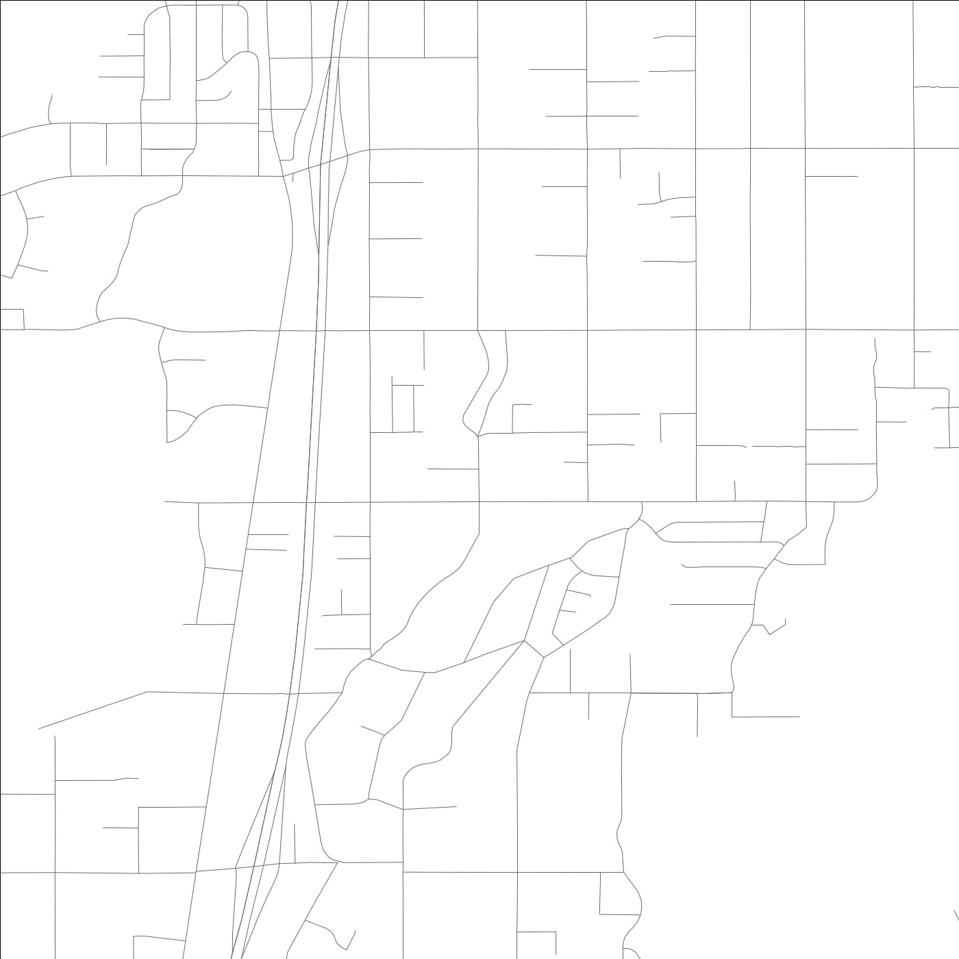 ROAD MAP OF NORCO, CALIFORNIA BY MAPBAKES