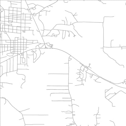 ROAD MAP OF UNION, MISSOURI BY MAPBAKES