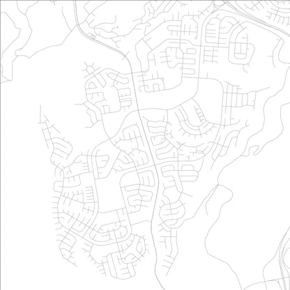 ROAD MAP OF MILILANI TOWN, HAWAII BY MAPBAKES