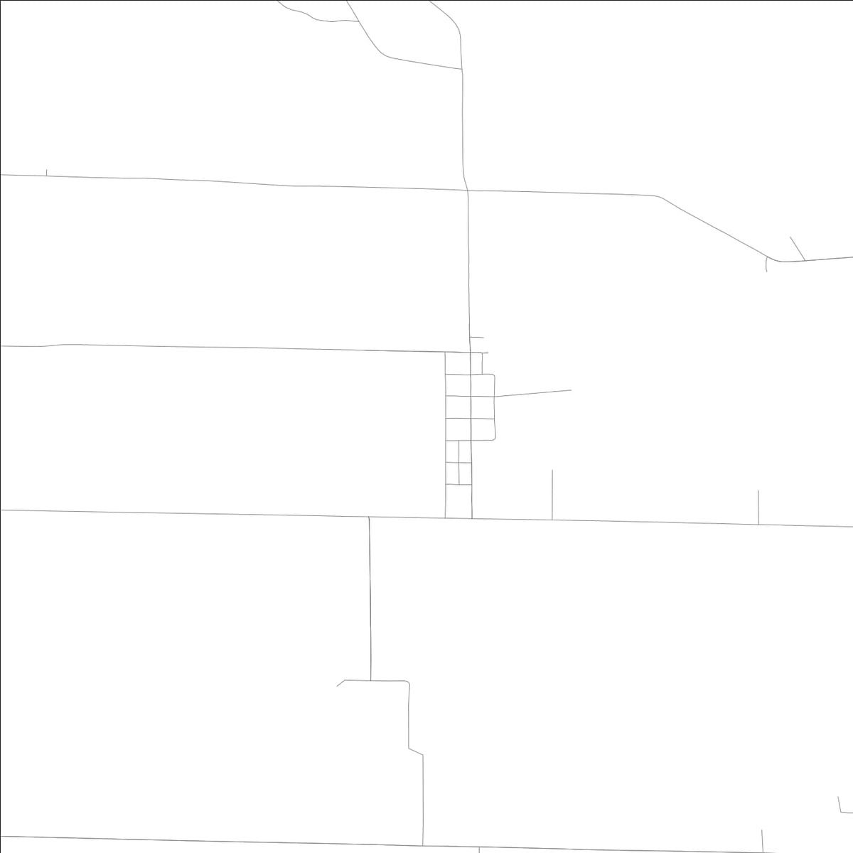 ROAD MAP OF OLD RIPLEY, ILLINOIS BY MAPBAKES