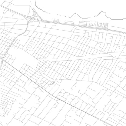 ROAD MAP OF NORTH FAIR OAKS, CALIFORNIA BY MAPBAKES