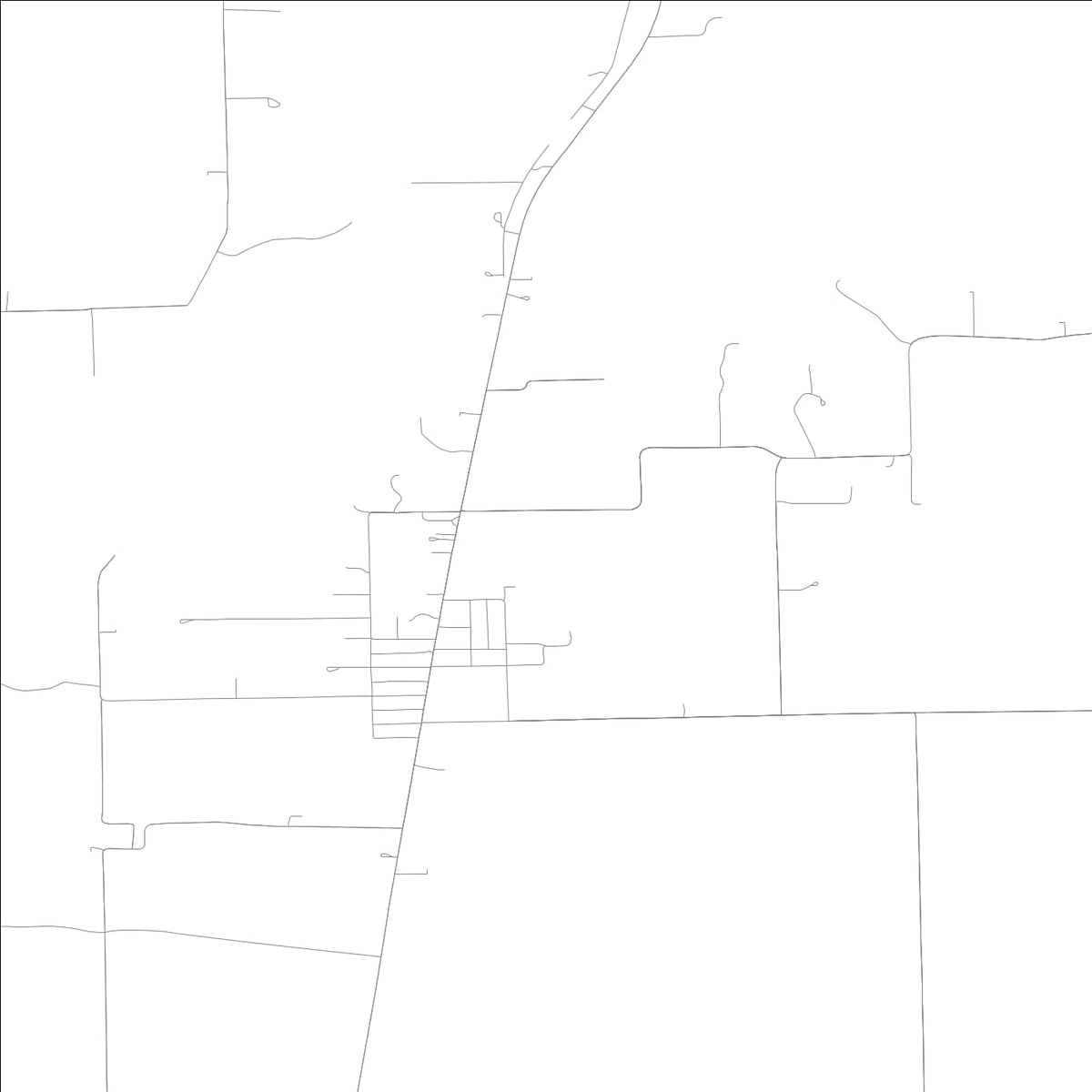 ROAD MAP OF OLIVET, ILLINOIS BY MAPBAKES