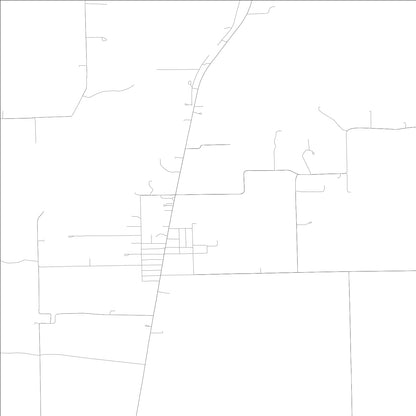 ROAD MAP OF OLIVET, ILLINOIS BY MAPBAKES