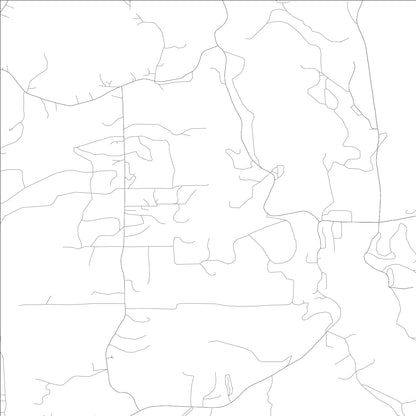 ROAD MAP OF NORTH FORK, CALIFORNIA BY MAPBAKES