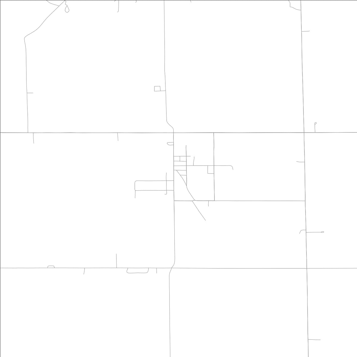 ROAD MAP OF WESTGATE, LOWA BY MAPBAKES