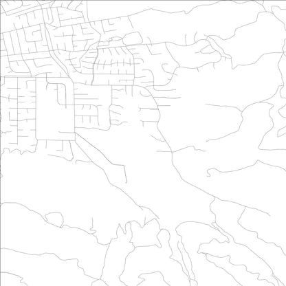 ROAD MAP OF NORTH GATE, CALIFORNIA BY MAPBAKES