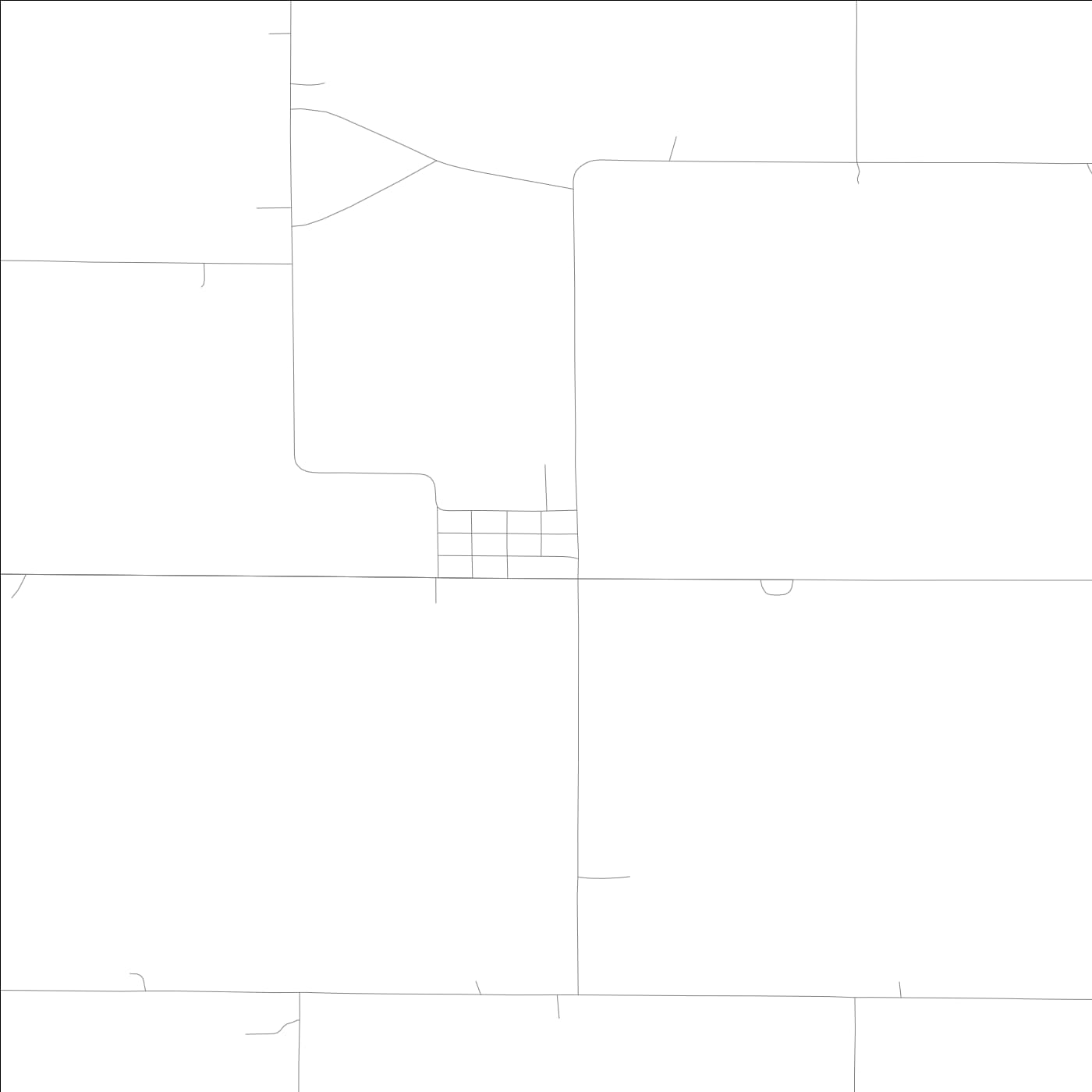 ROAD MAP OF WESTPHALIA, LOWA BY MAPBAKES