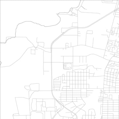 ROAD MAP OF NORTH RICHMOND, CALIFORNIA BY MAPBAKES