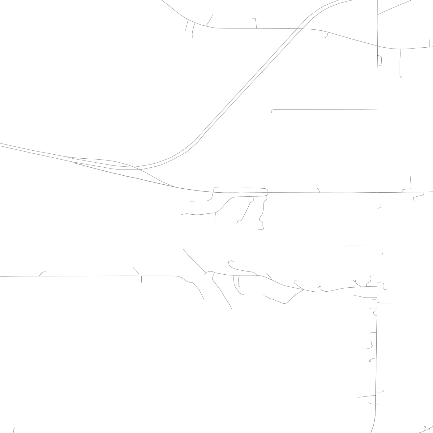 ROAD MAP OF WEST DES MOINES, LOWA BY MAPBAKES