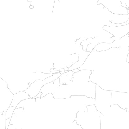 ROAD MAP OF NORTH SAN JUAN, CALIFORNIA BY MAPBAKES