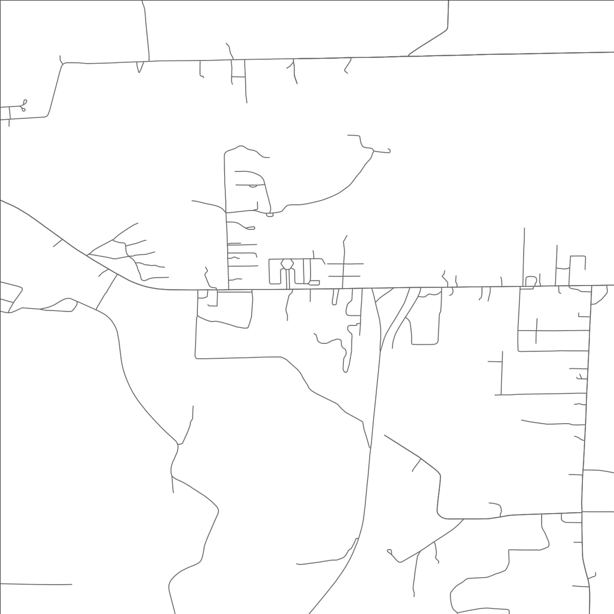ROAD MAP OF VANDIVER, MISSOURI BY MAPBAKES
