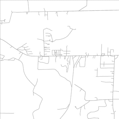 ROAD MAP OF VANDIVER, MISSOURI BY MAPBAKES