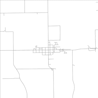 ROAD MAP OF VANDUSER, MISSOURI BY MAPBAKES