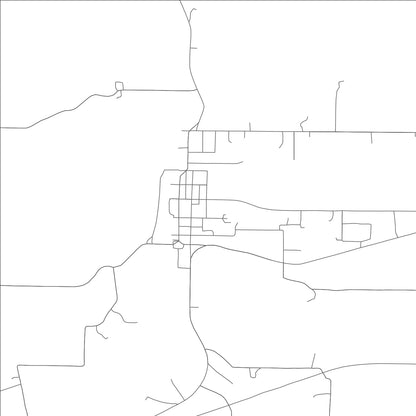 ROAD MAP OF VERONA, MISSOURI BY MAPBAKES