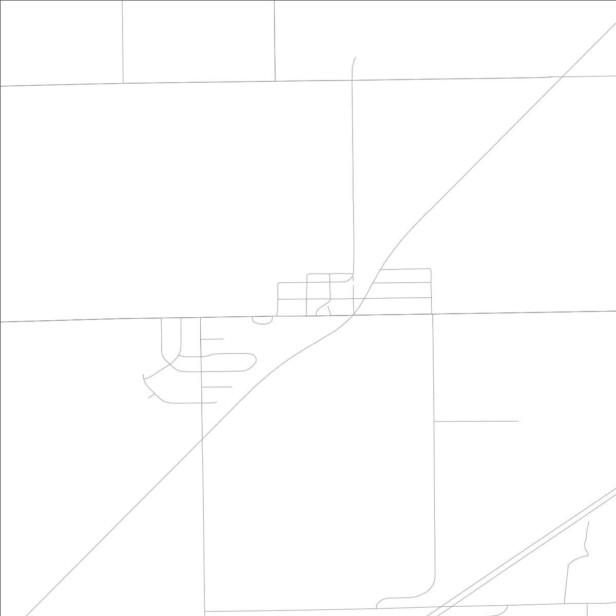 ROAD MAP OF OREANA, ILLINOIS BY MAPBAKES