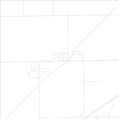 ROAD MAP OF OREANA, ILLINOIS BY MAPBAKES