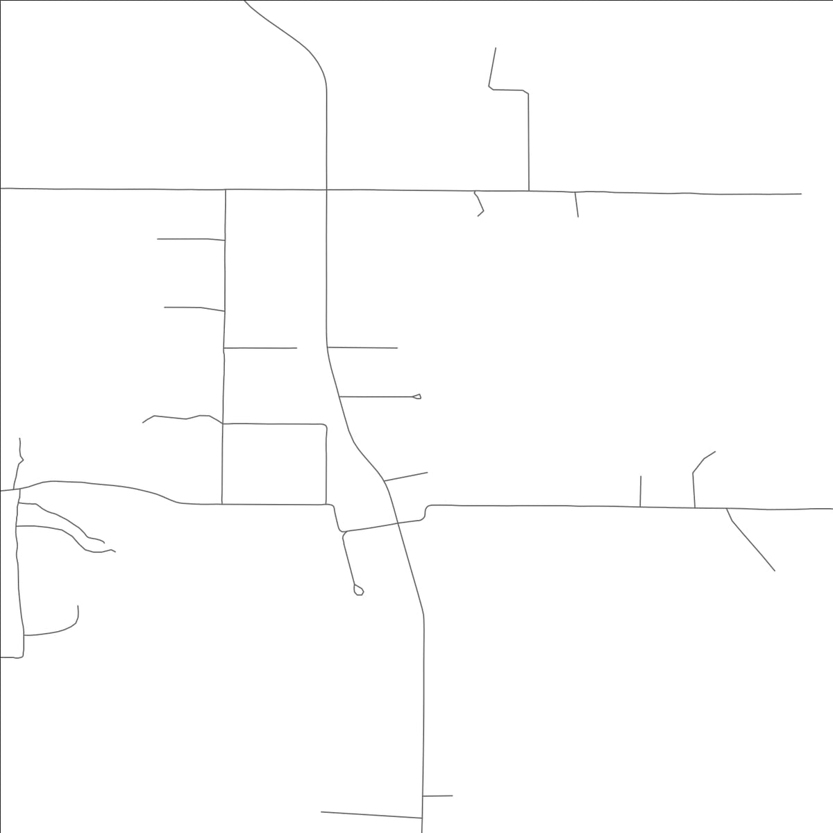 ROAD MAP OF VIBBARD, MISSOURI BY MAPBAKES