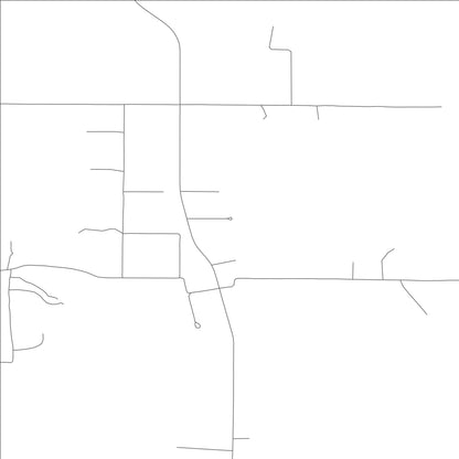 ROAD MAP OF VIBBARD, MISSOURI BY MAPBAKES