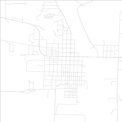 ROAD MAP OF OREGON, ILLINOIS BY MAPBAKES