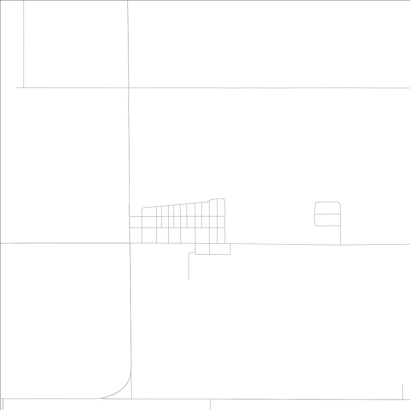 ROAD MAP OF WILLIAMS, LOWA BY MAPBAKES