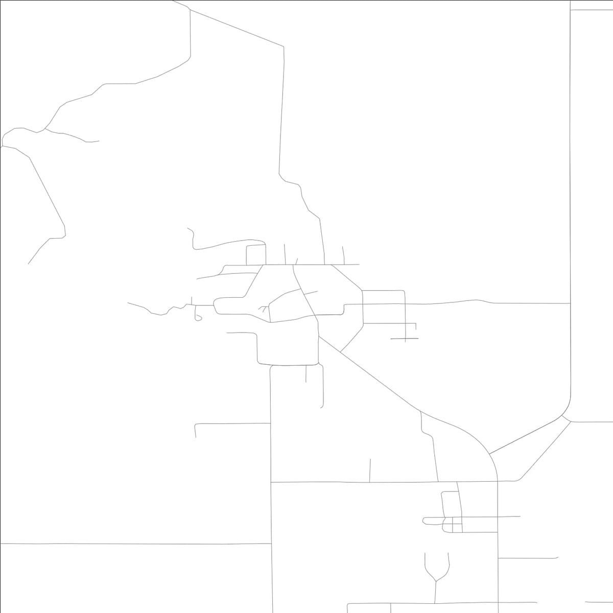 ROAD MAP OF ORIENT, ILLINOIS BY MAPBAKES