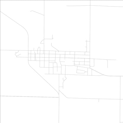 ROAD MAP OF ORION, ILLINOIS BY MAPBAKES