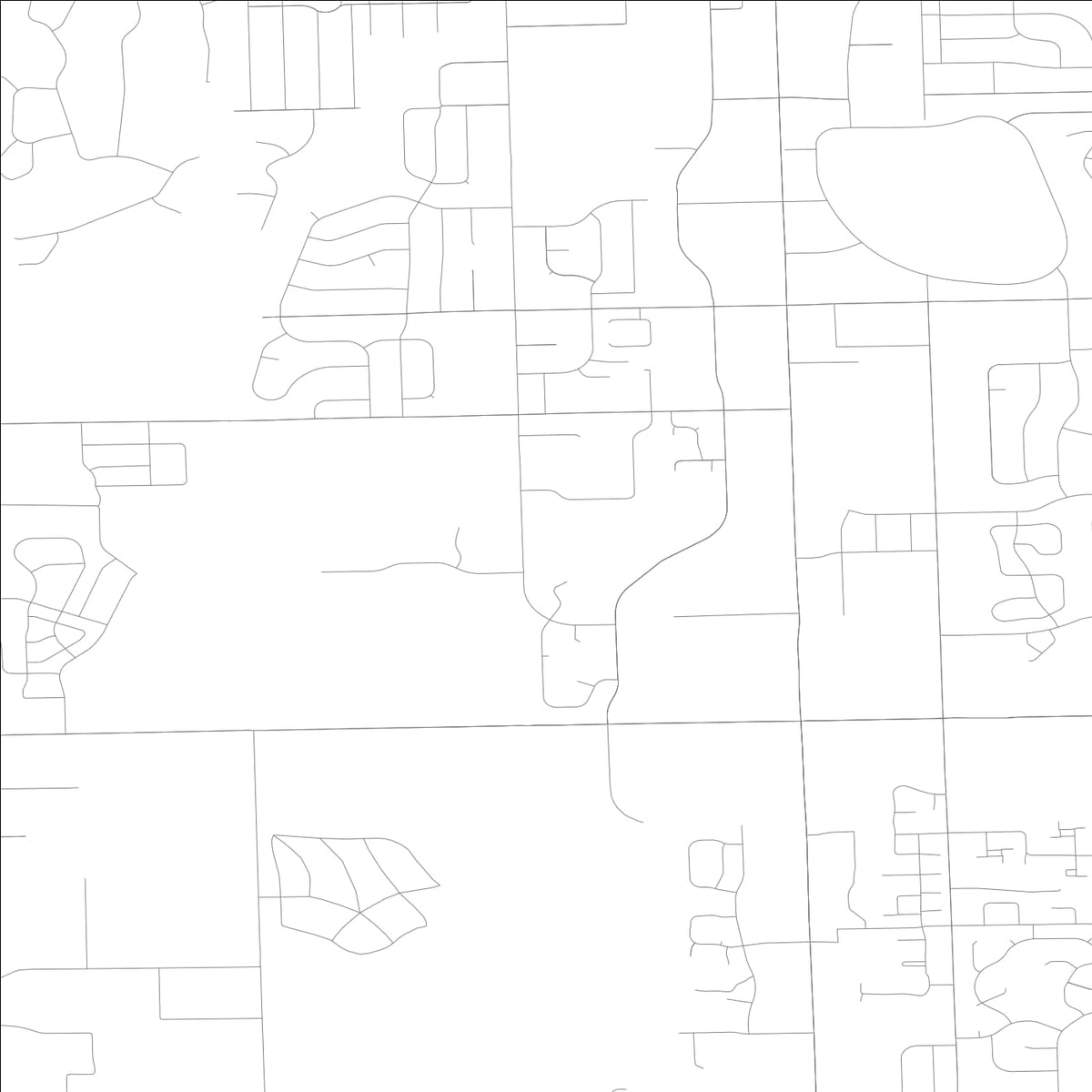 ROAD MAP OF ORLAND PARK, ILLINOIS BY MAPBAKES