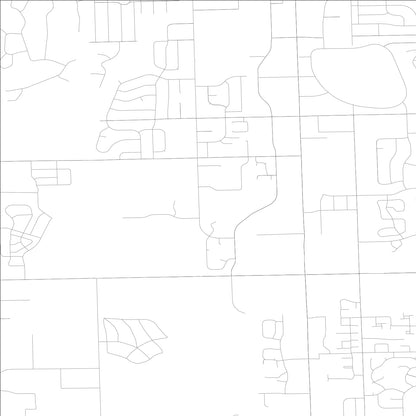ROAD MAP OF ORLAND PARK, ILLINOIS BY MAPBAKES