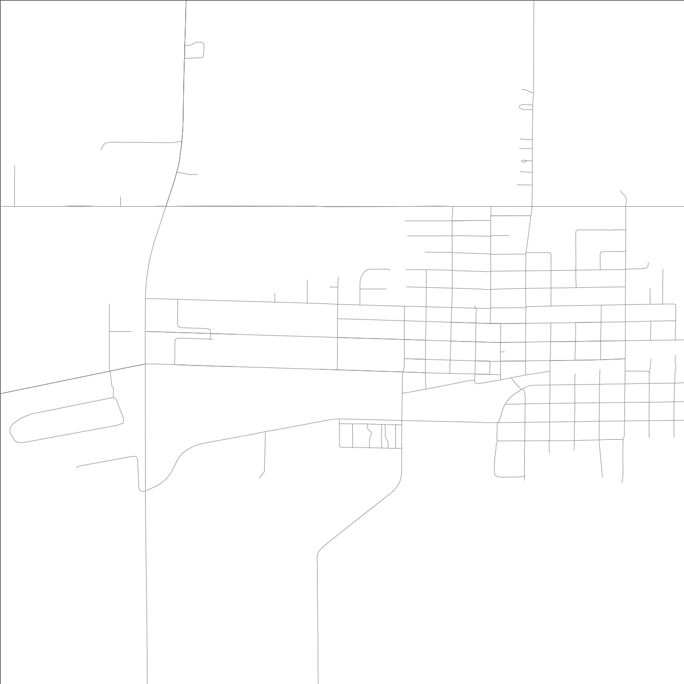 ROAD MAP OF WILTON, LOWA BY MAPBAKES