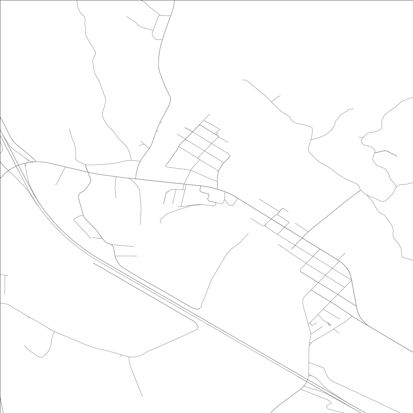 ROAD MAP OF CLAY CITY, KENTUCKY BY MAPBAKES