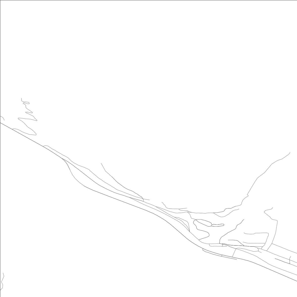 ROAD MAP OF HOPE, IDAHO BY MAPBAKES