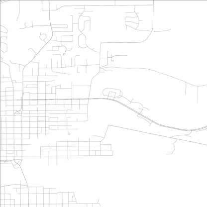 ROAD MAP OF OTTAWA, ILLINOIS BY MAPBAKES