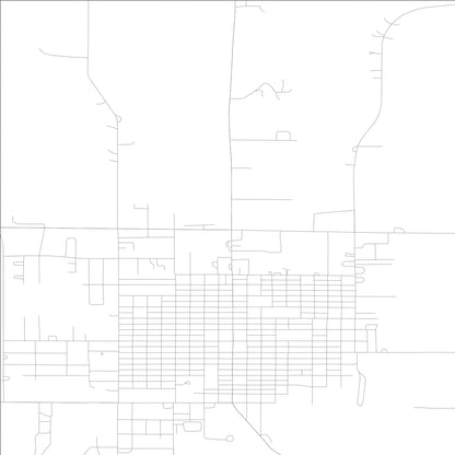 ROAD MAP OF WINTERSET, LOWA BY MAPBAKES