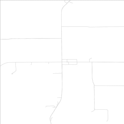 ROAD MAP OF OTTERVILLE, ILLINOIS BY MAPBAKES