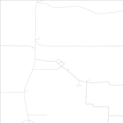 ROAD MAP OF OXVILLE, ILLINOIS BY MAPBAKES