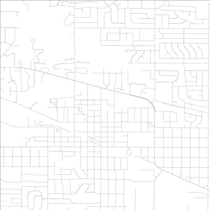 ROAD MAP OF PALATINE, ILLINOIS BY MAPBAKES