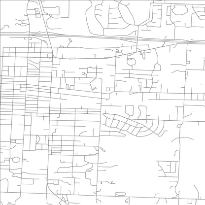 ROAD MAP OF WARRENSBURG, MISSOURI BY MAPBAKES