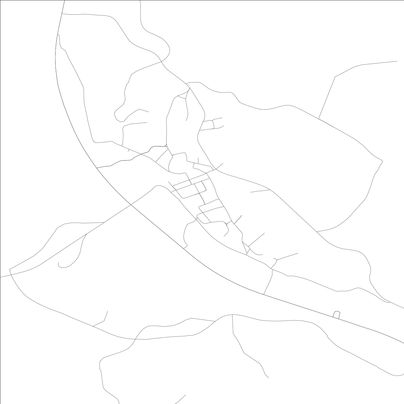 ROAD MAP OF CLEATON, KENTUCKY BY MAPBAKES