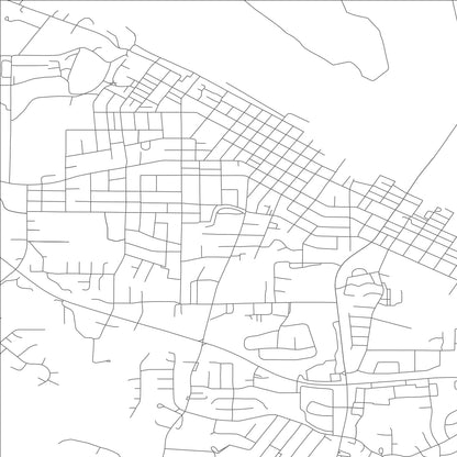 ROAD MAP OF WASHINGTON, MISSOURI BY MAPBAKES