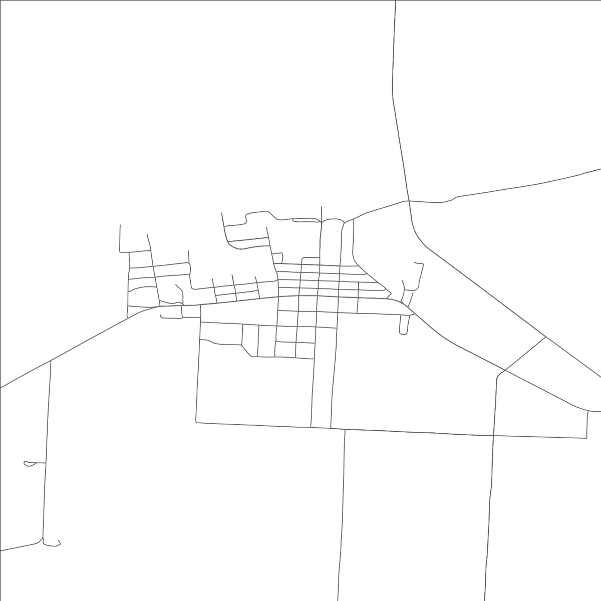 ROAD MAP OF WAVERLY, MISSOURI BY MAPBAKES