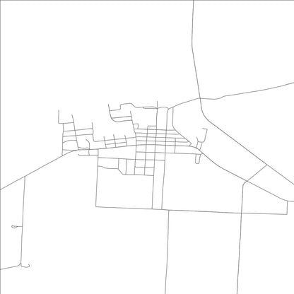 ROAD MAP OF WAVERLY, MISSOURI BY MAPBAKES