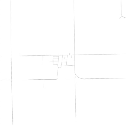 ROAD MAP OF PAPINEAU, ILLINOIS BY MAPBAKES