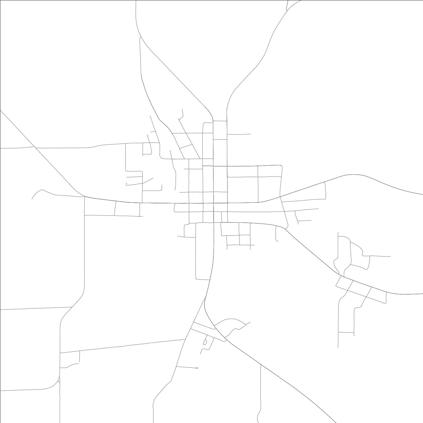 ROAD MAP OF CLINTON, KENTUCKY BY MAPBAKES