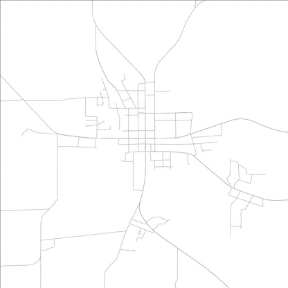 ROAD MAP OF CLINTON, KENTUCKY BY MAPBAKES