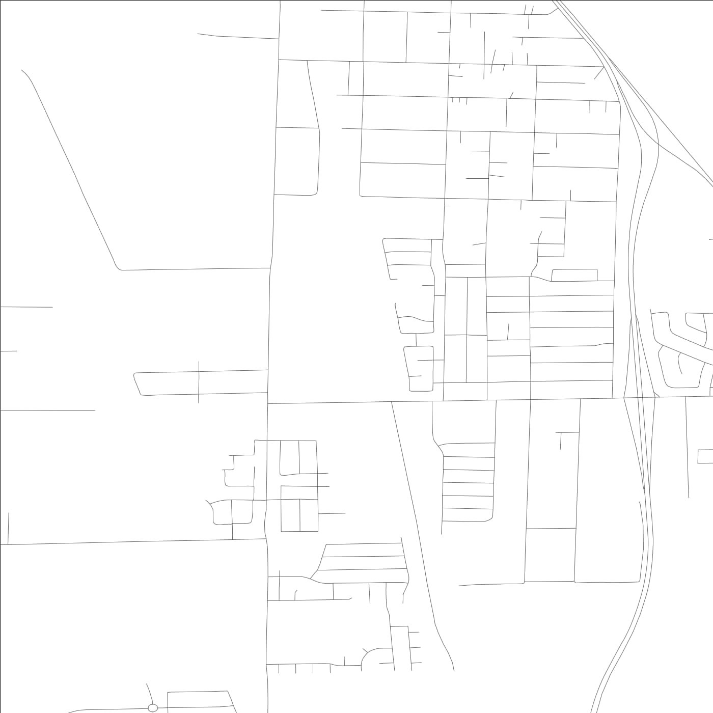 ROAD MAP OF OLIVEHURST, CALIFORNIA BY MAPBAKES