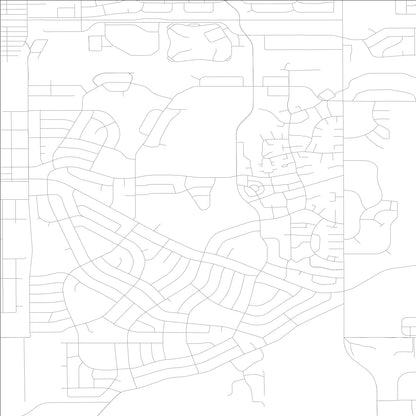 ROAD MAP OF PARK FOREST, ILLINOIS BY MAPBAKES