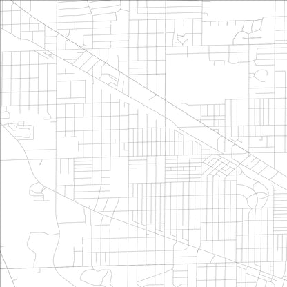 ROAD MAP OF PARK RIDGE, ILLINOIS BY MAPBAKES