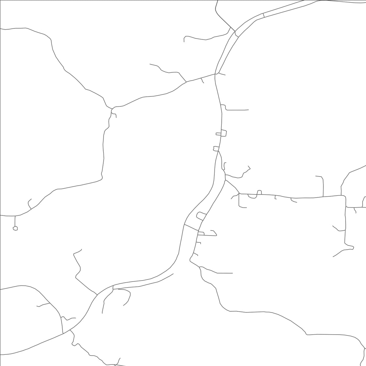 ROAD MAP OF WEINGARTEN, MISSOURI BY MAPBAKES