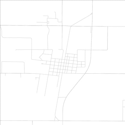 ROAD MAP OF PATOKA, ILLINOIS BY MAPBAKES