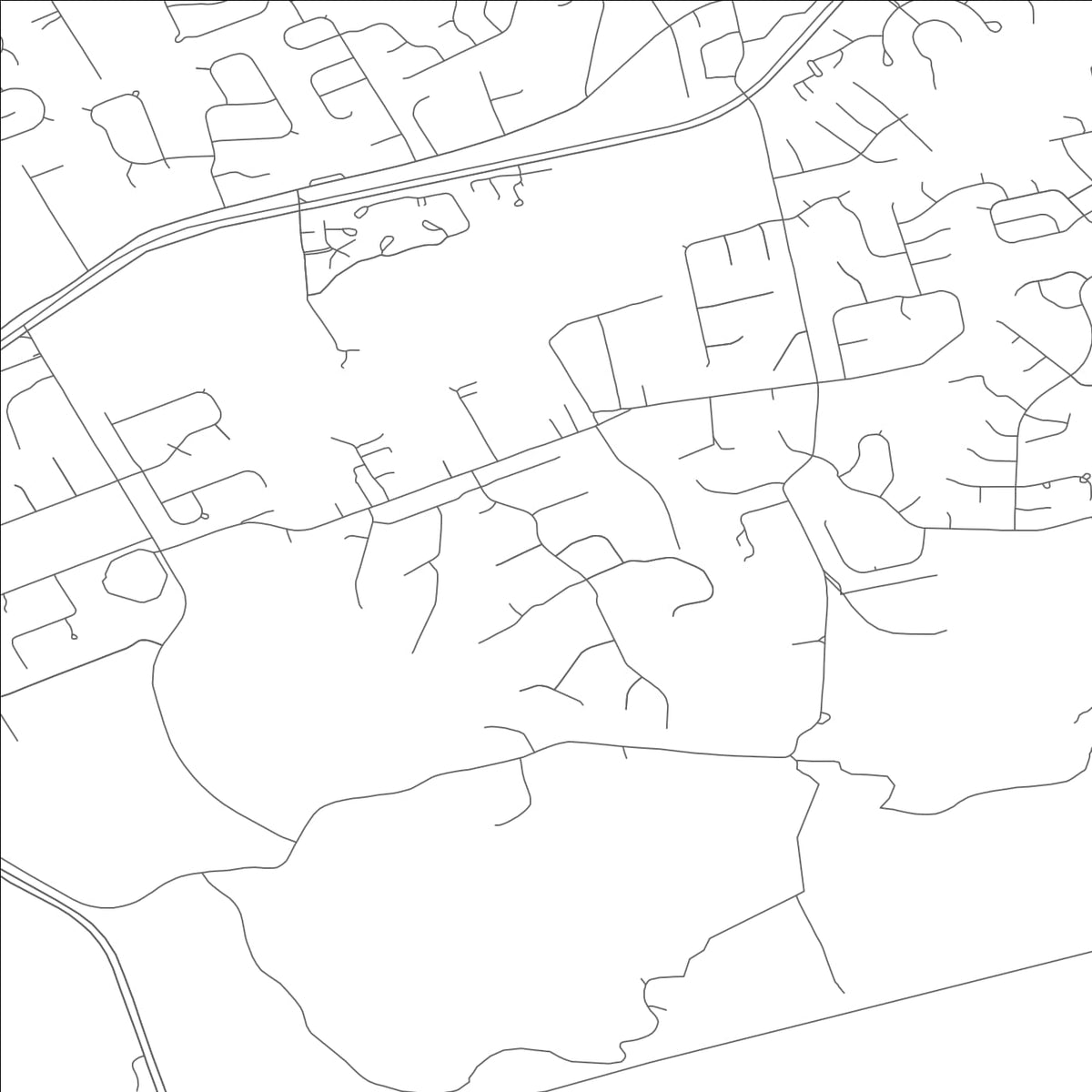 ROAD MAP OF WELDON SPRING, MISSOURI BY MAPBAKES